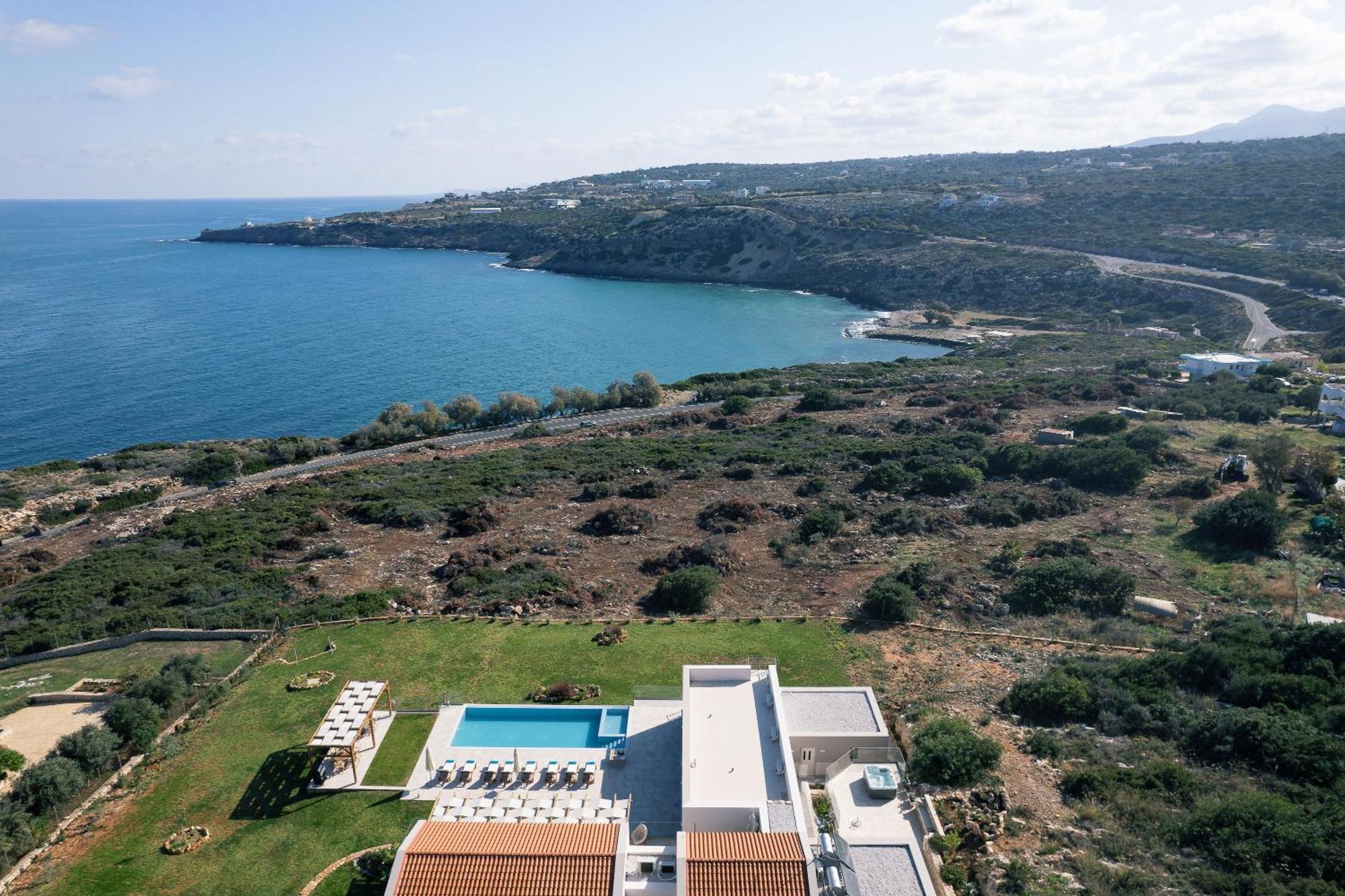 Rethymnian Gem Luxury Villa Gerani Chanion Exteriér fotografie